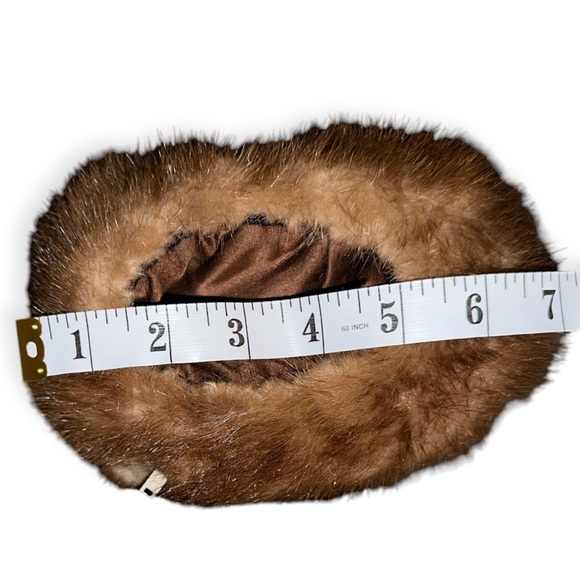 ANTIQUE Mink Fur Muff Purse - Picture 6 of 8